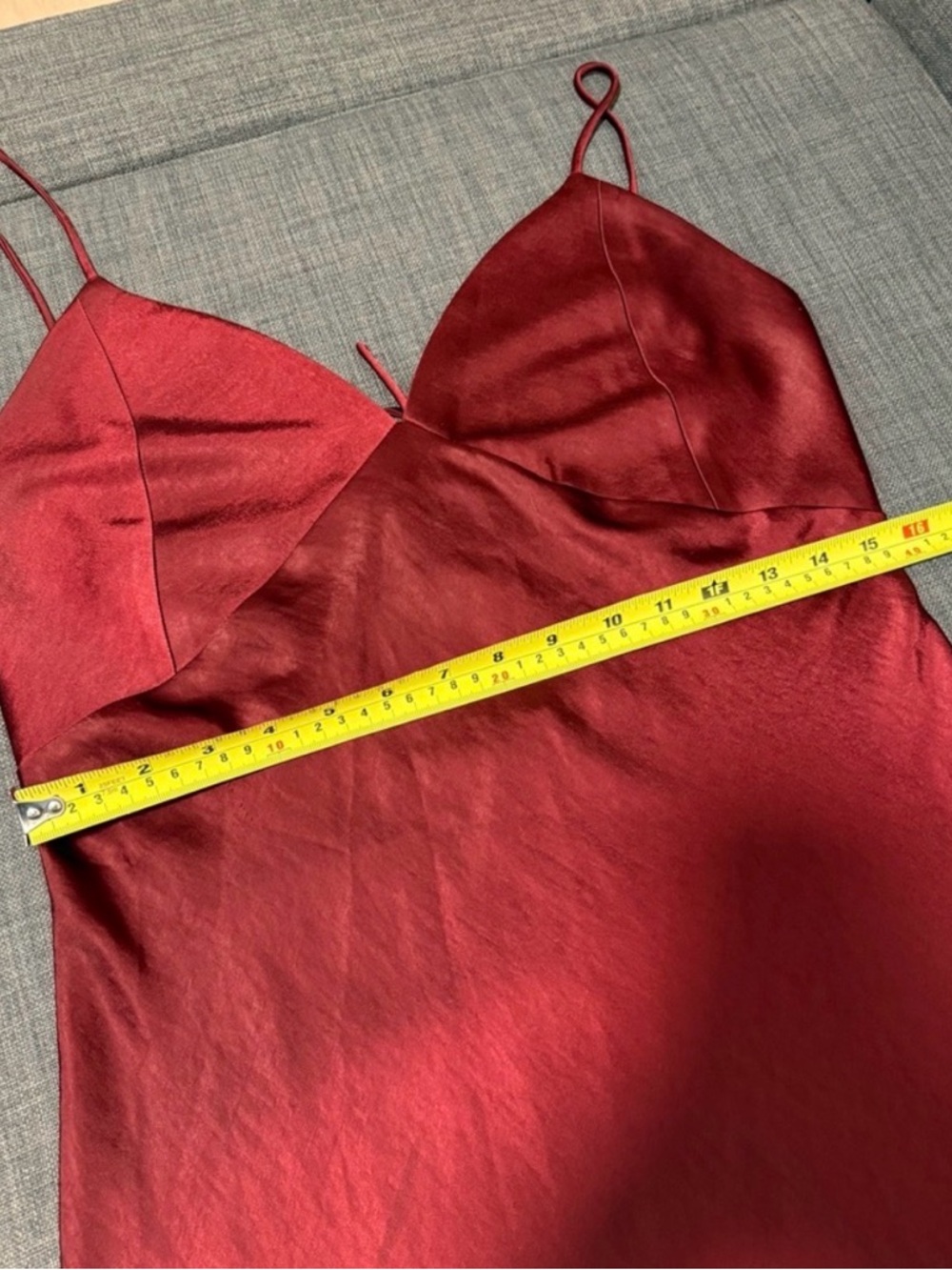Park & Fifth Burgundy Slip Maxi Dress - Picture 10 of 13